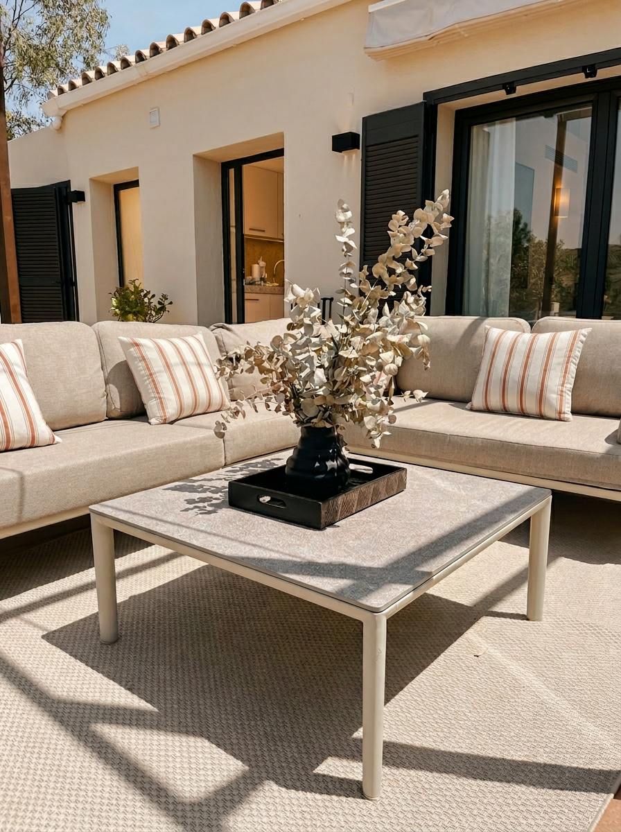 Outdoor coffee table